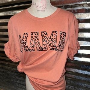Mama leopard Tshirt